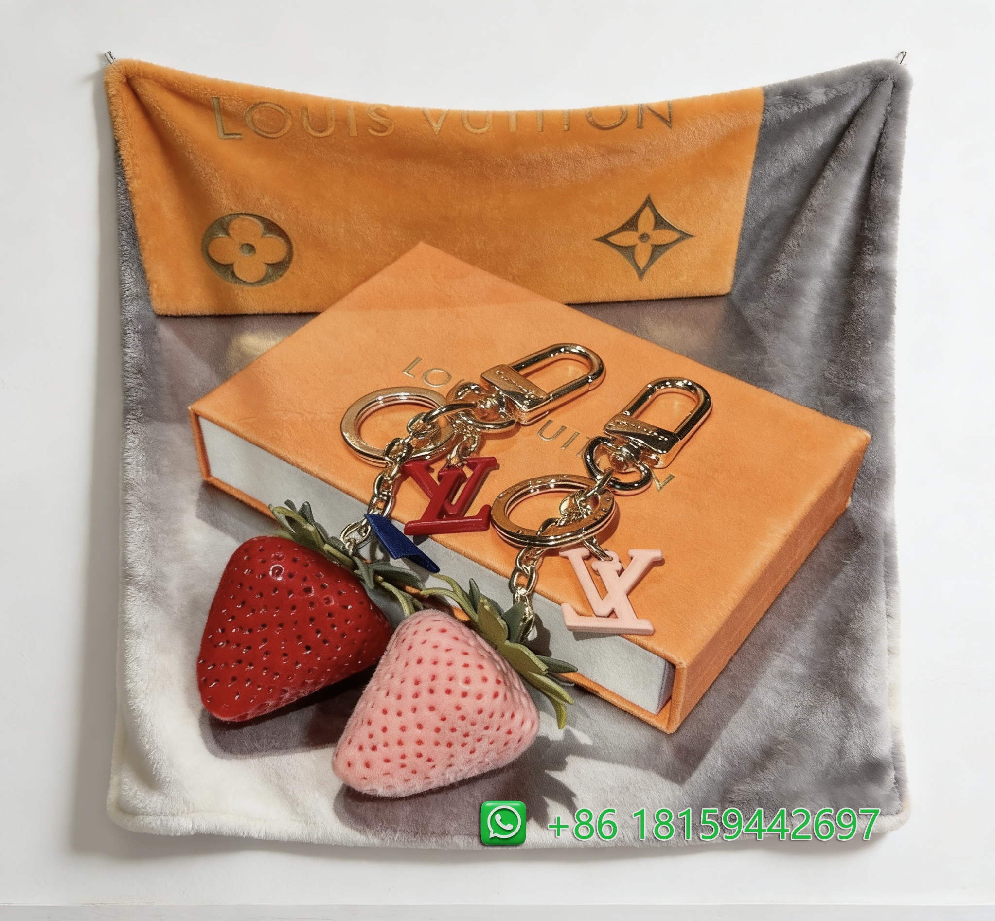 Louis Vuitton Throw Blankets